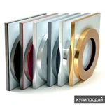 Фото №2 Кромка МЕТАЛЛ, Зеркало Хром, Зеркало Золото