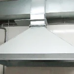 Вытяжные зонты из нержавеющей стали с жироуловителем