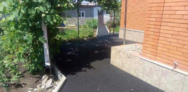 Фото Укладка асфальта, Асфальтирование