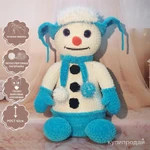 Мягкая игрушка Снеговик,