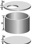 фото Кольца колодезные, крышки, днище.