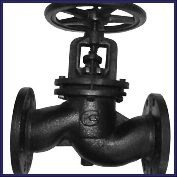 Фото Вентиль запорный чугунный фланцевый ду 50