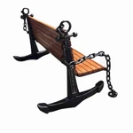 Фото №2 Парковая скамейка «ЯКОРЬ» (1.5 м)