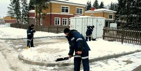 Фото Уборка снега и льда