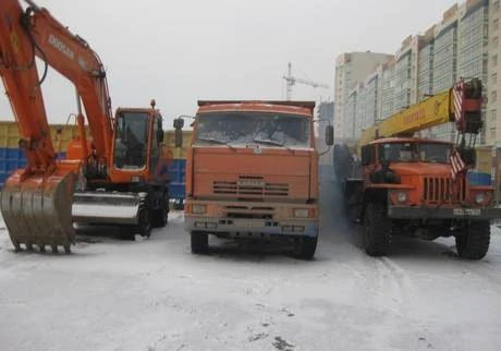 Фото Услуги спецтехники и самосвалов