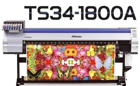 Фото Плоттер Mimaki TS34-1800A для сублимационной печати