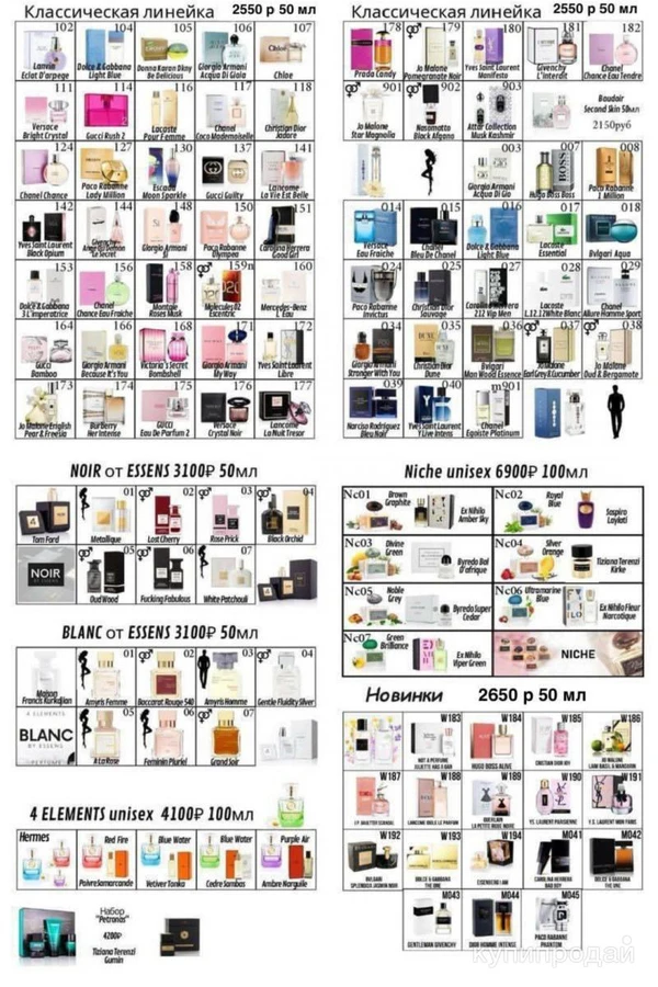 Фото Духи ЕSSЕNS