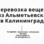 Перевозка вещей из Альметьевска в Калининград