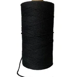 фото Шпагат хлопковый для макраме 2 мм 500 m черный