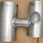 фото Тройники нержавеющие​ 2​19 х 114 х 2