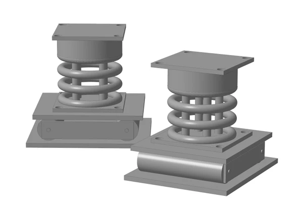 Фото Блок катковый, блоки подвесок стационных трубопроводов, блок пружинный