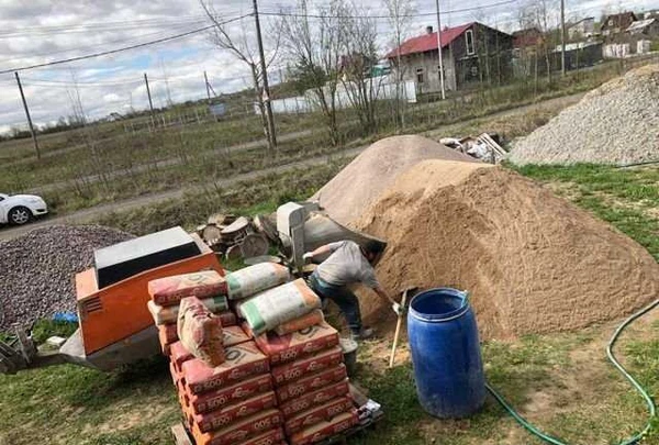 Фото Заливка Пола стяжко Катиддж