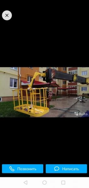 Фото Услуги аренда автовышки 