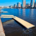 Фото №2 Понтон для плавдома, хаусбота, причал для лодки в сборе