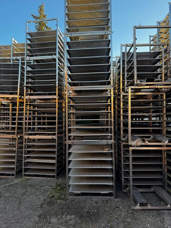 Фото Стеллажи из нержавеющей стали для созревания (хранения) сыра