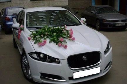 Фото Аренда ягуара xf на свадьбу