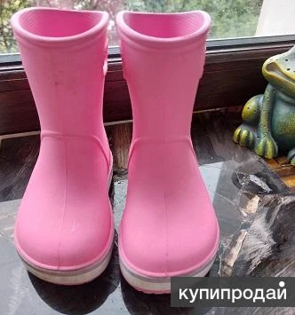 Фото CROCS Непромокаемые сапоги детские Crocband Boot