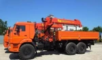 фото Кран манипулятором Palfinger Inman IT-180 КАМАЗ-43118