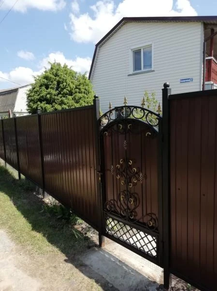 Фото Установка заборов недорого