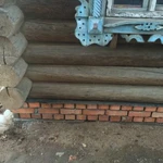 Фото №5 Подьем домов Замена венцов 