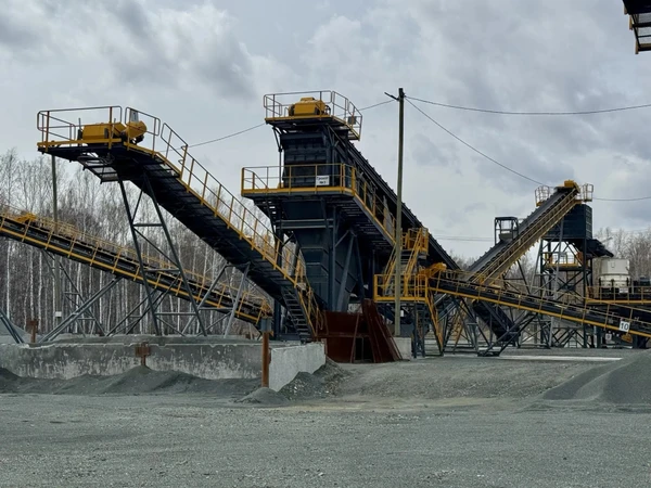 Фото Дробильно-сортировочный комплекс на базе Terex 250 тонн/час