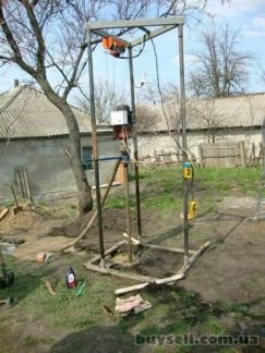 Фото Бурение скважин малогабаритной установкой
