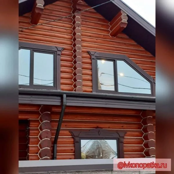 Фото Конопатка, шлифовка,покраска срубов.