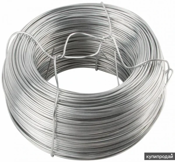 Фото Проволока оцинкованная Марка стали: 45; 85; 10..., Маркировка: ОК; ТО; ТН...