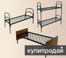 Фото Кровати металлические двухьярусная, кровати для рабочих
