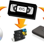 Оцифровка видеокассет VHS на USВ и HDD