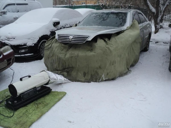 Фото Отогрев автомобилей и спец техники