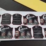 Фото №5 стикеры на самоклеющейся пленке