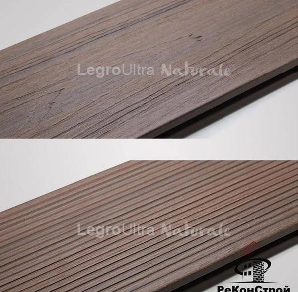 Фото Террасная доска двусторонняя из ДПК Legro Ultra Natural