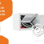 Фото №4 Мебельный сейф с кодовым замком Aiko T-23 EL