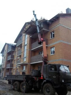 Фото Кран-манипулятор камаз Вездеход