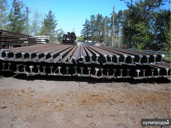 Фото Рельсы Железнодорожные Р 65 из резерва хранения 2014-2017 года без износа ГОСТ Р