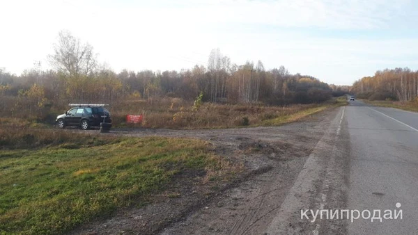 Фото Земля на трассе Новосибирск-Кемерово (развязка в районе Сокура)