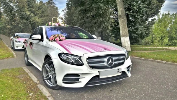 Фото Мерседес Е 213 на свадьбу