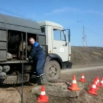 Фото №3 Прочистка канализации, механическим, гидродинамическим способом  устранение засоров и очистка труб