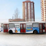 Фото №6 Реклама на бортах и в салоне общественного траснпорта