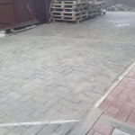 Фото №3 Укладка брусчатки
