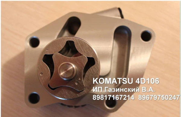 Фото Komatsu 4D106 - масляный насос