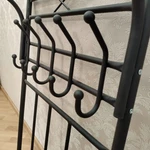 Фото №2 Вешалка настенная с полкой стальная М164-13