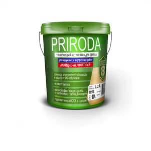 Фото Антисептик Природа KRASLAND для дерева ЛИМОН (5 кг)