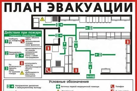 Фото Планы эвакуации.Разработка планов эвакуации