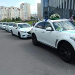 Авто на свадьбу. Кортеж до 10 одинаковых. Лучшие цены