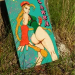 Фото №3 Картина выжигание Cammy White Street Fighter