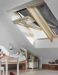 фото Мансардные окна VELUX, GZL 1059, деревянное !