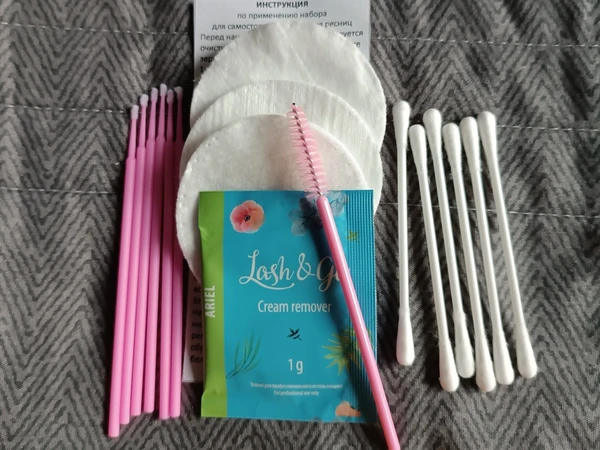 Фото Ремувер для снятия ресниц (набор)
