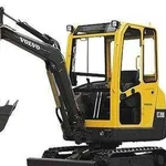 Аренда мини экскаватора volvo EC 20 B